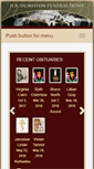 Mobile Screenshot of humistonfuneralhome.com